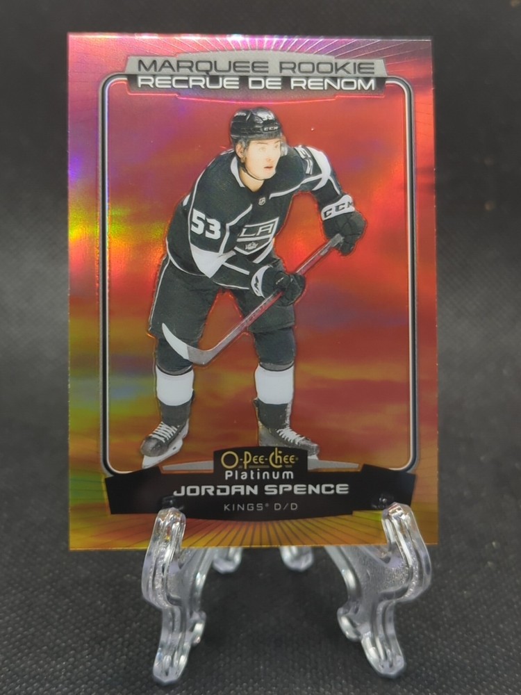 2022-23 Jordan Spence Sunset Rookie Card #234 KINGS OPEECHEE PLATINUM