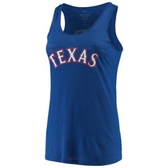 Women&rsquo;s Soft as a Grape Royal Texas Rangers Plus Size Swing for the Fences