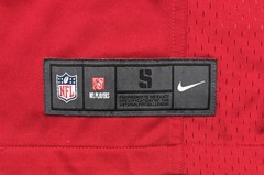 JJ Watt NFL Nike On Field Jersey Houston Texans Mens Small Red and Navy Blue #99