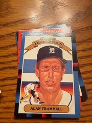 1988 Donruss – Diamond Kings Alan Trammell #4 Tigers HOF