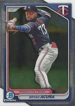 2024 Bowman Chrome Prospects Baseball (Pick Card From List) C1 12-24