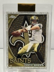 Drew Brees Custom novelty art New Orleans Saints Patch Handmade 1/1 CARD