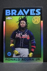 2021 Topps Chrome – 1986 Topps Baseball Ronald Acuña Jr. #86BC-3