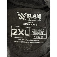 WWE Undertaker Shirt Hell In A Cell Slam Crate Exclusive Black T-Shirt Size 2XL