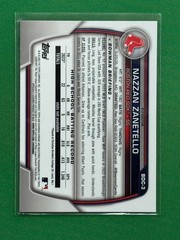 2023 Bowman Draft 1st Bowman Chrome Refractor Parallel #BDC-3 Nazzan Zanetello