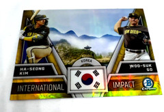 2024 Bowman Chrome Woo-Suk Go Ha-Seong Kim International Impact Impact #II-19