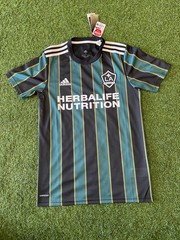 adidas LA Galaxy Away Jersey 2021/22 Small – Green/Black/Yellow