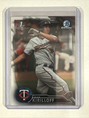 2016 Bowman Draft Chrome Refractor Alex Kirilloff #BDC-90