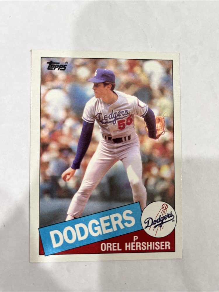 1985 Topps – Orel Hershiser #493 (RC)