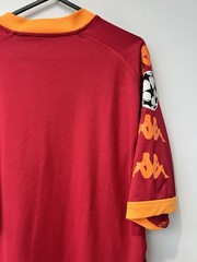 Original AS Roma 2010/11 Home Football Shirt Jersey Mens Kappa Medium UCL