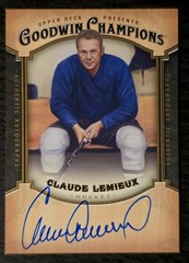 2014 Upper Deck Goodwin Champions Autographs Claude Lemieux #A-CL (AU)