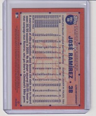 2026 Topps #T91-69 José Ramírez 35th Anniversary Crackle Foil