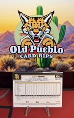 Randy Vasquez 2025 Topps Baseball Series 2 Green Holo Foil /99 #456 SD Padres