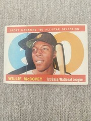 1960 TOPPS WILLIE MCCOVEY ALL STAT 555