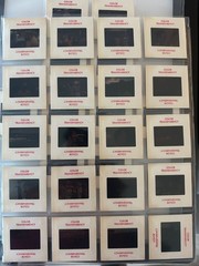 1972 World Series 30 Original Color Slides Pete Rose Rollie Fingers Oakland A’s