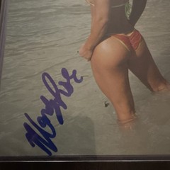Mandy Rose Signed 8×10 Photograph Autograph NXT WWE Wrestling plus 1 free photo