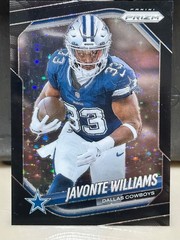 JAVONTE WILLIAMS 2025 Panini PRIZM Black Stars 1/1 #1 Dallas Cowboys