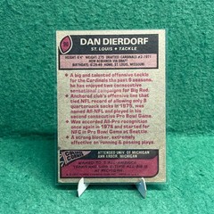1977 Topps Football / St. Louis Cardinals / Dan Dierdorf #90