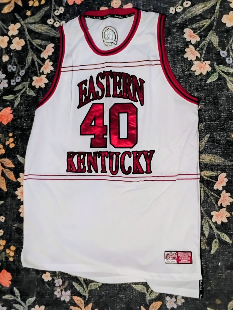 EASTERN KENTUCKY COLONELS BASKETBALL JERSEY XL TEAM ISSUED