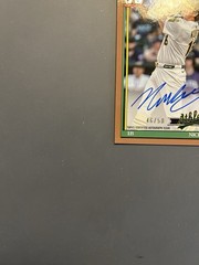 2026 Topps Series 2 Nick Kurtz Gold 1991 Design On-Card AUTOGRAPH #/50 Athletics
