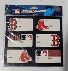 Boston Red Sox Gift Stickers Christmas Holiday Birthday – Perfect Presents