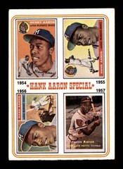 1974 Topps #2 Hank Aaron Special 54-57 EX+ X3665396