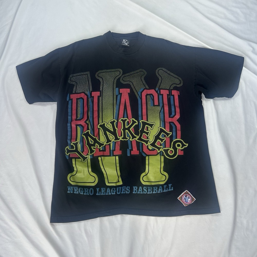 Vintage Negro Leagues NY Black Yankees Shirt Men’s XL NLB Underground Railroad