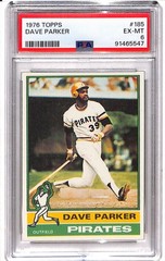 1976 Topps – Dave Parker #185 PSA 6