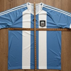 Adidas Argentina AFA Soccer Jersey Mens XXL Blue White ClimaLite 2011 FIFA