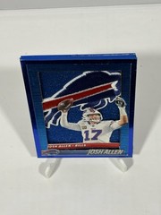 Josh Allen Custom novelty art Handmade Buffalo Bills Patch CARD