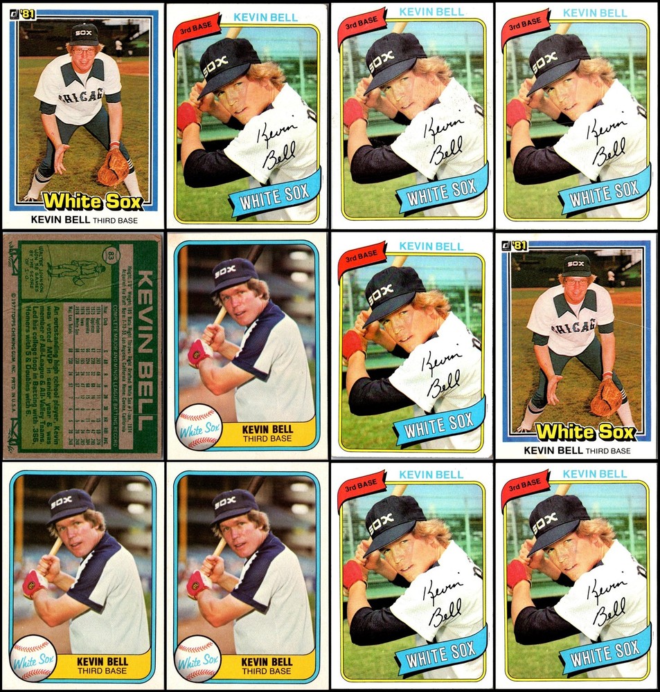 Kevin Bell (12) Card Lot – FREE SHIPPING