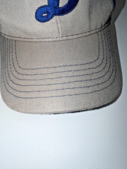 Oklahoma City Dodgers Hat Cap MiLB Baseball Snapback Gray Blue Script D Logo