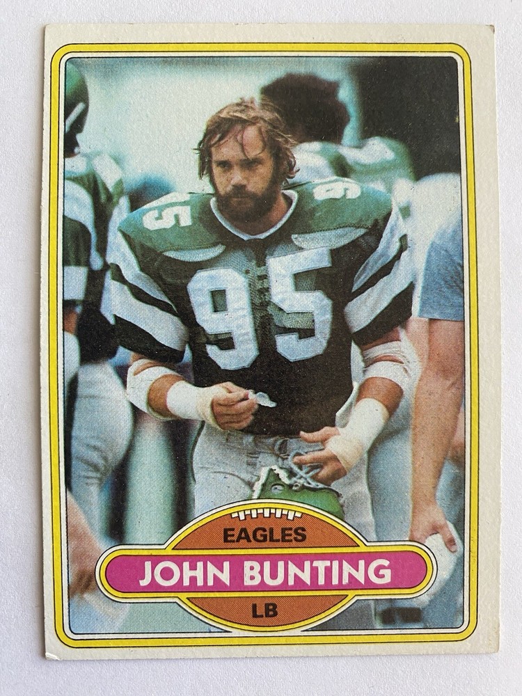 1980 Topps Football #251 John Bunting