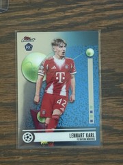 Lennart Karl 2025-26 Finest UEFA #64 RC Rookie Card