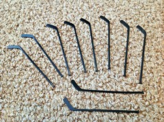 ONE ~ Bobblehead Replacement Black Hockey Stick SGA