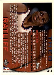 1996-97 Topps #78 Theo Ratliff – BSK