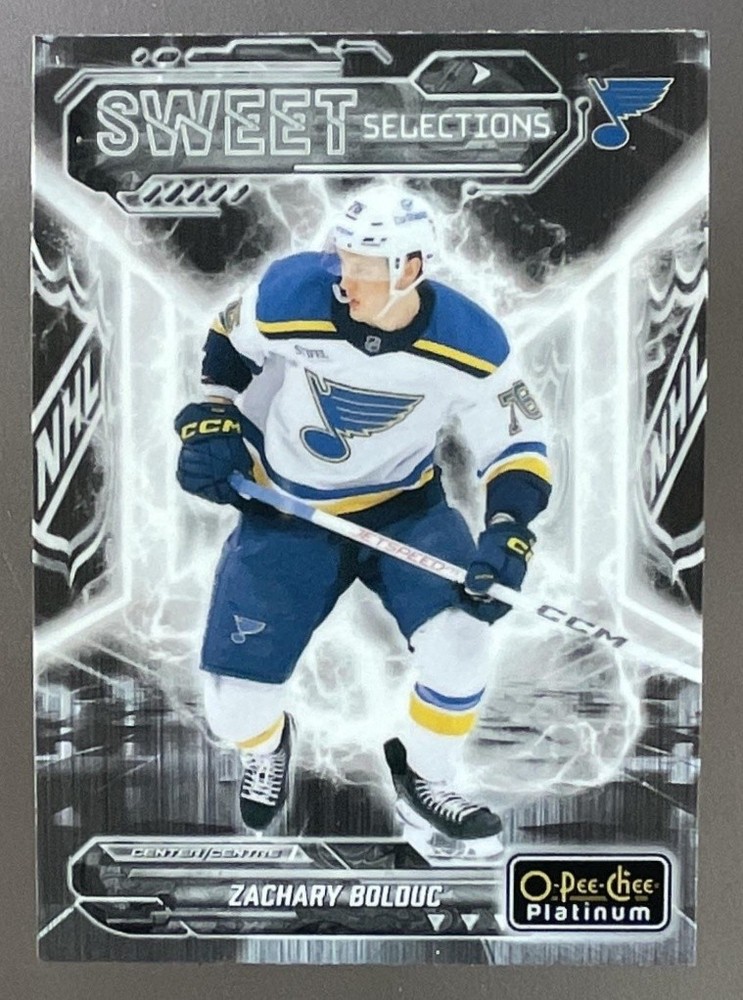ZACHARY BOLDUC 2024-25 OPC Platinum Sweet Selections #SS-4 RC Blues