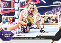 2026 Topps Now WWE #75 Liv Morgan SummerSlam PRESALE