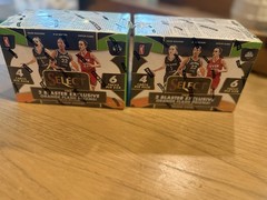 2025 Panini Select WNBA DSG EXCLUSIVE BLASTER 2 BOX LOT ORANGE FLASH COLOR WHEEL