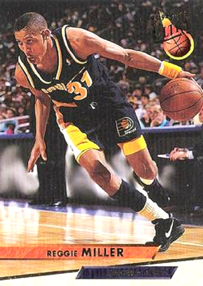 1993-94 Ultra #81 Reggie Miller Indiana Pacers HOF