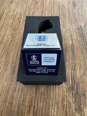 Official UEFA Women&rsquo;s Euro 2025 England Winners Trophy Metal 3D Replica 8cm