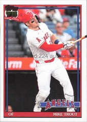 2026 TOPPS MLB – Mike Trout – 1991 35th Anniversary Insert #T91-1 Angels