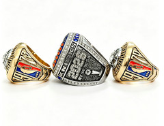 3PCS NY New York Knicks Championship Rings Set+Trophy W/ Display Box