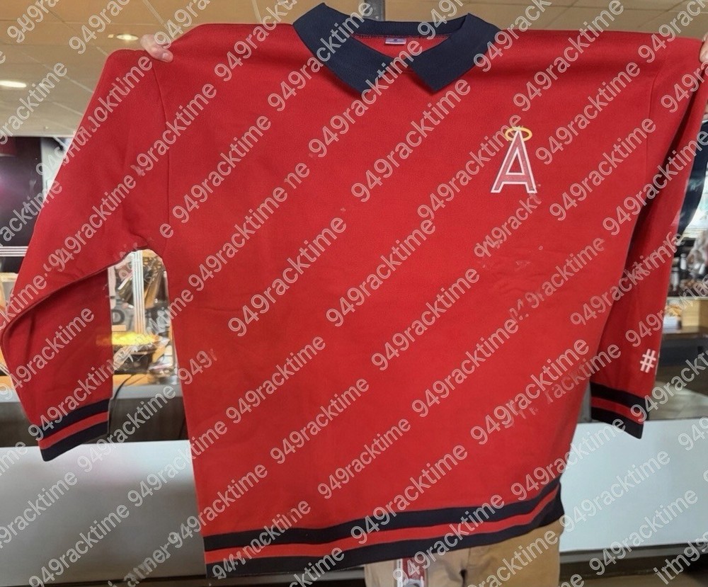 PRESALE ANGELS THROWBACK COLLARED CREWNECK SWEATSHIRT STADIUM GIVEAWAY 7/17/26