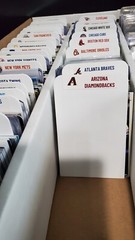 (30) TALL Sports Card Dividers with 30 FREE MLB Teams Logos Labels