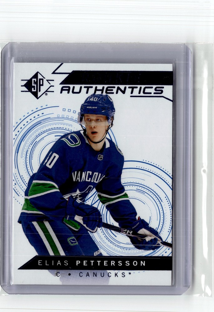 2018-19 SP #101 Elias Pettersson Blue