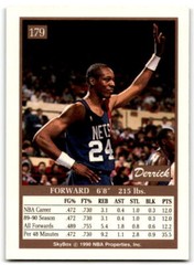 1990-91 Derrick Gervin SkyBox Rookie – New Jersey Nets