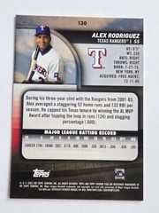 2025 Topps Stadium Club Alex Rodriguez #130 Pink Fat Pack Exclusive