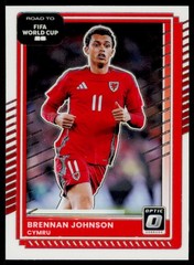 2025-26 Donruss Road to FIFA World Cup Brennan Johnson 1 Wales