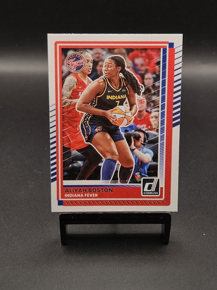 2025 Panini Donruss WNBA Aliyah Boston #1 Indiana Fever